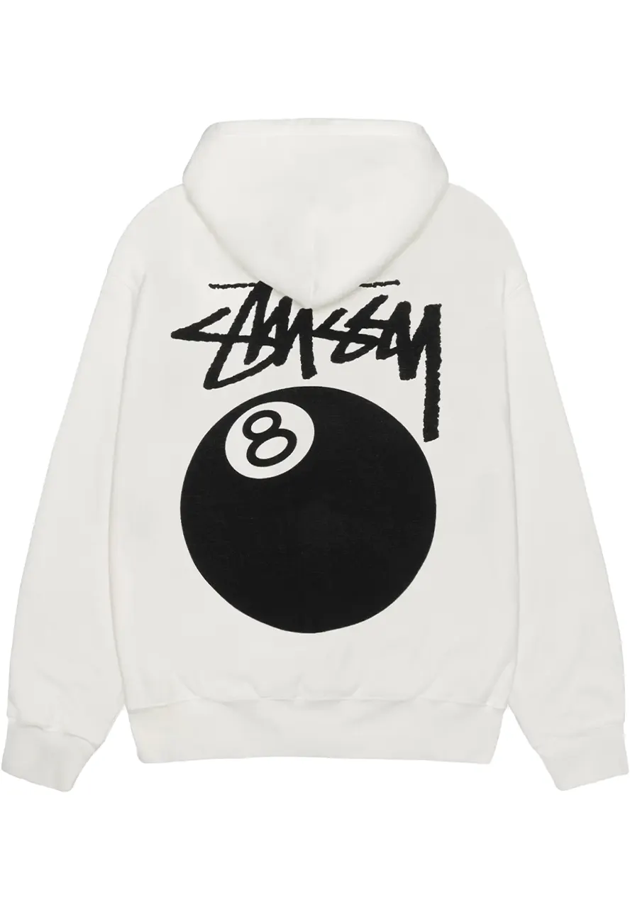 Stussy 8 Ball Pullover Hoodie - Films Jackets